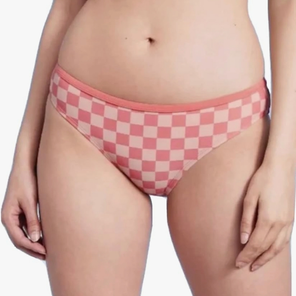 Kona Sol Women's Coral/Pink Swim Bottom Size 1X 16W/18W NWT